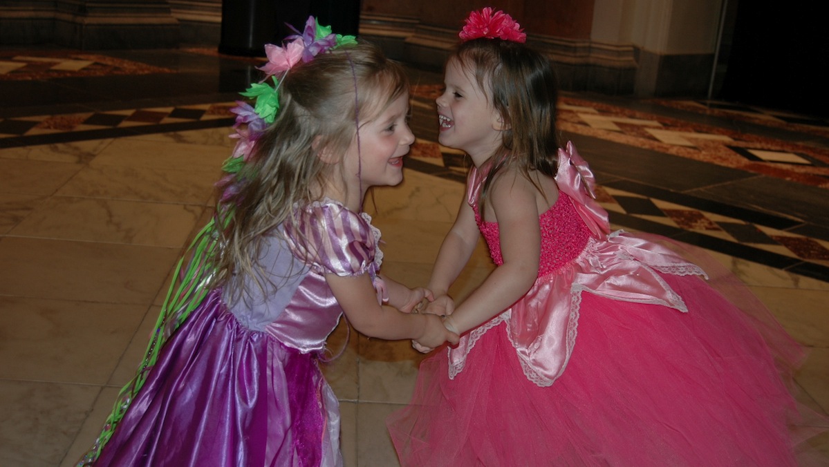  Kids enjoying the annual Storybook Ball. (Courtesy of Jen Bradley) 