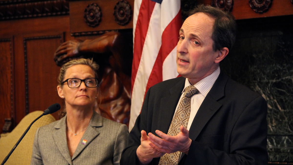 City Finance Director Rob Dubow says around 10 percent of the city's annual spending comes from Washington. (Emma Lee/WHYY