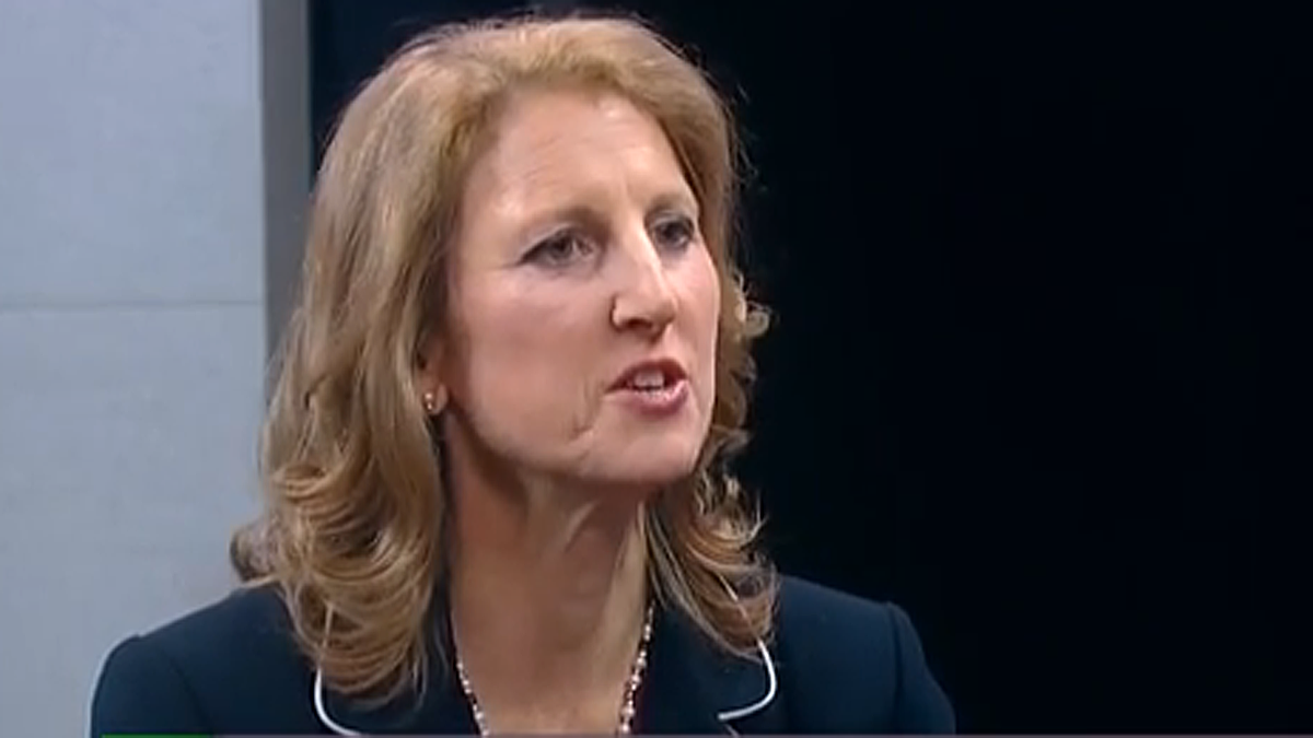  American Constitution Society president Caroline Fredrickson will speak at the National Constitution Center on Tuesday (Electronic image via youtube.com) 