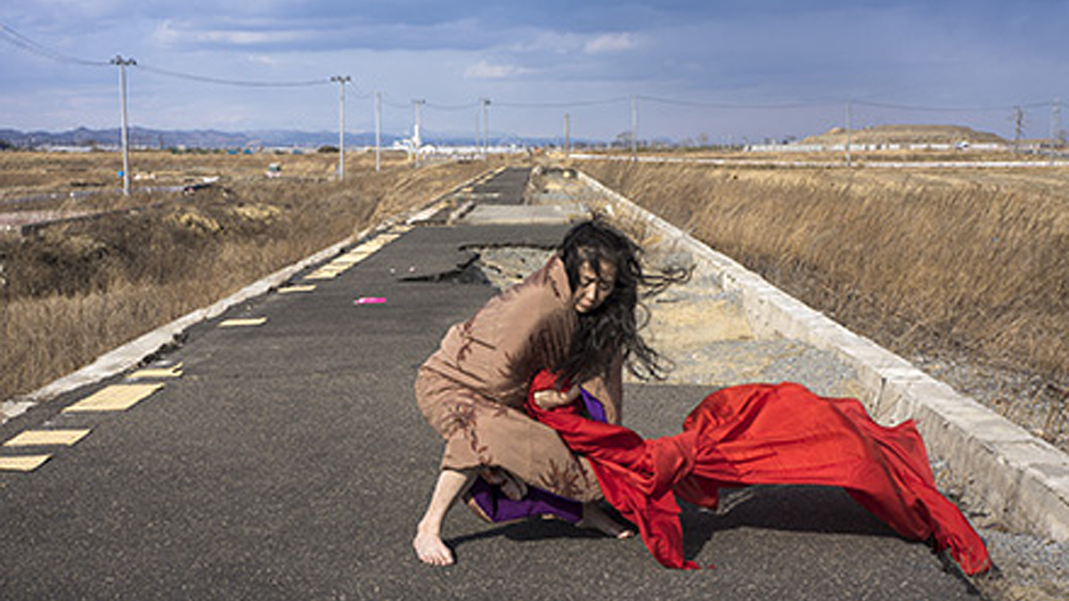 'Eiko in Fukushima'(Photo by William Johnston)