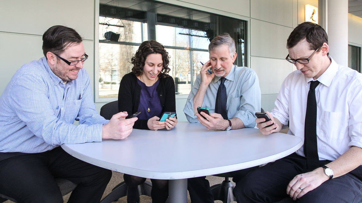  WHYY Election Special Reporters, Brian Hickey, Katie Colaneri, Dave Davies, and Shai Ben-Yaacov (Kimberly Paynter/WHYY) 