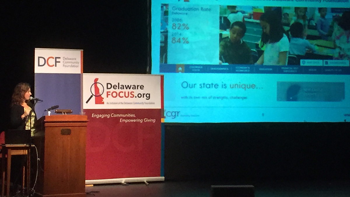  DCF introduced DelawareFocus.org on Monday. The site provides key statistics on several indicators in Delaware.  