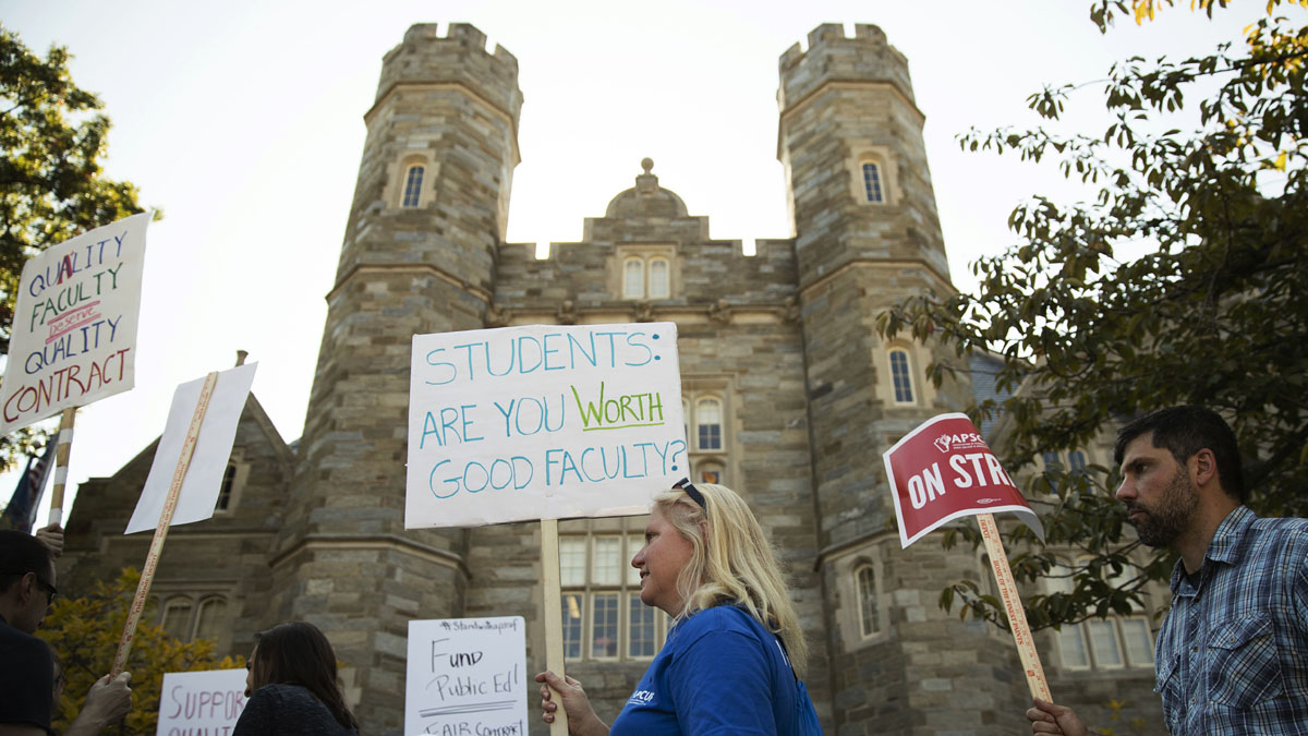 Faculty members Juliet Wunsch