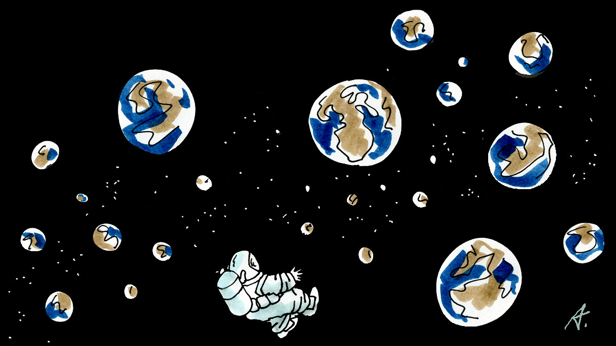  Many habitable worlds, but nobody is answering our calls.  