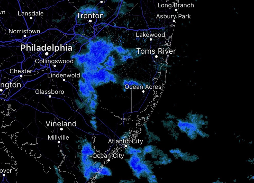 5 p.m. radar.
