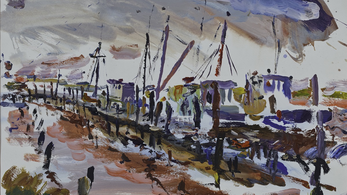  This painting sold for $4,000, 100 percent of which will benefit Habitat for Humanity in NCCo(Photo courtesy Habitat for Humanity, NCCo) 