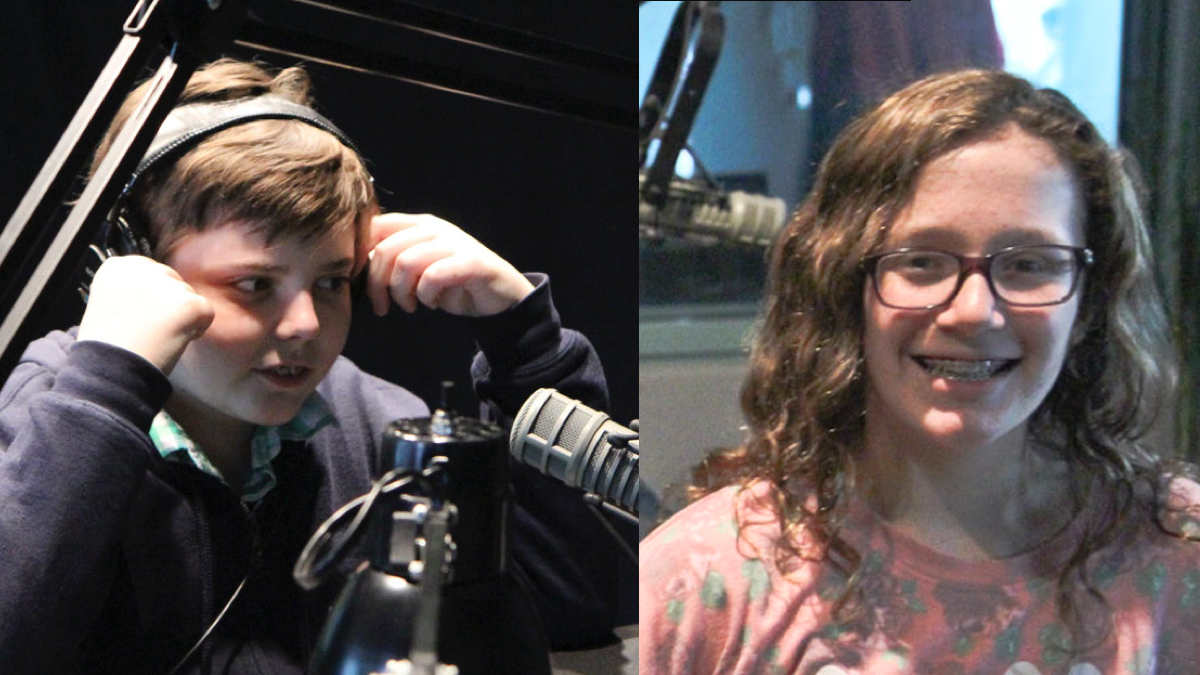 Young chefs Henry McDaniel and Ellie Kuhnle won  $10