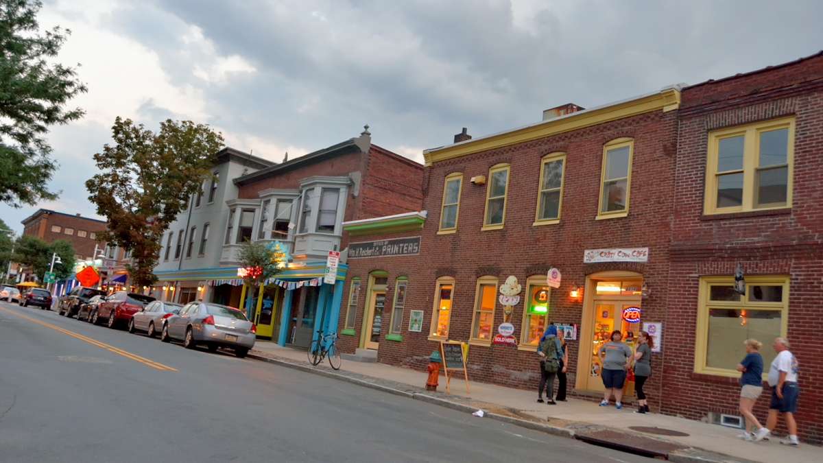  Check back this week for a story on the Crazy Cow Cafe and Comedy Club on Manayunk's Main Street. (Bas Slabbers/for NewsWorks) 