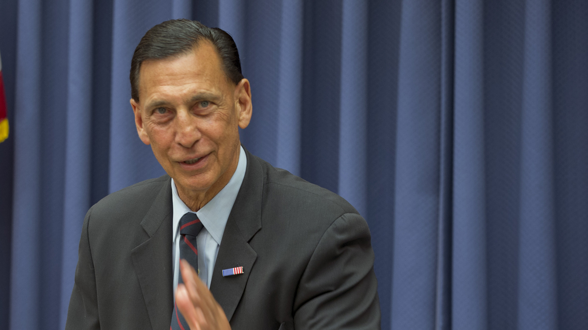 U.S. Rep. Frank LoBiondo, R-New Jersey, opposes renewal of the National Flood Insurance Program. He says he's 
