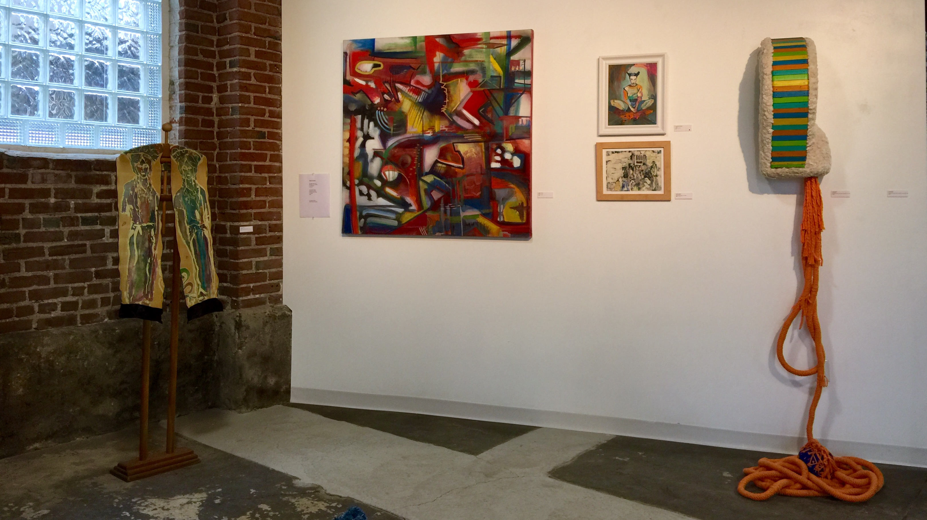  The Gender Weaver Project is a partnership between the Mt. Airy Art Garage and Moore College of Art undergraduates. (Jana Shea/for NewsWorks) 