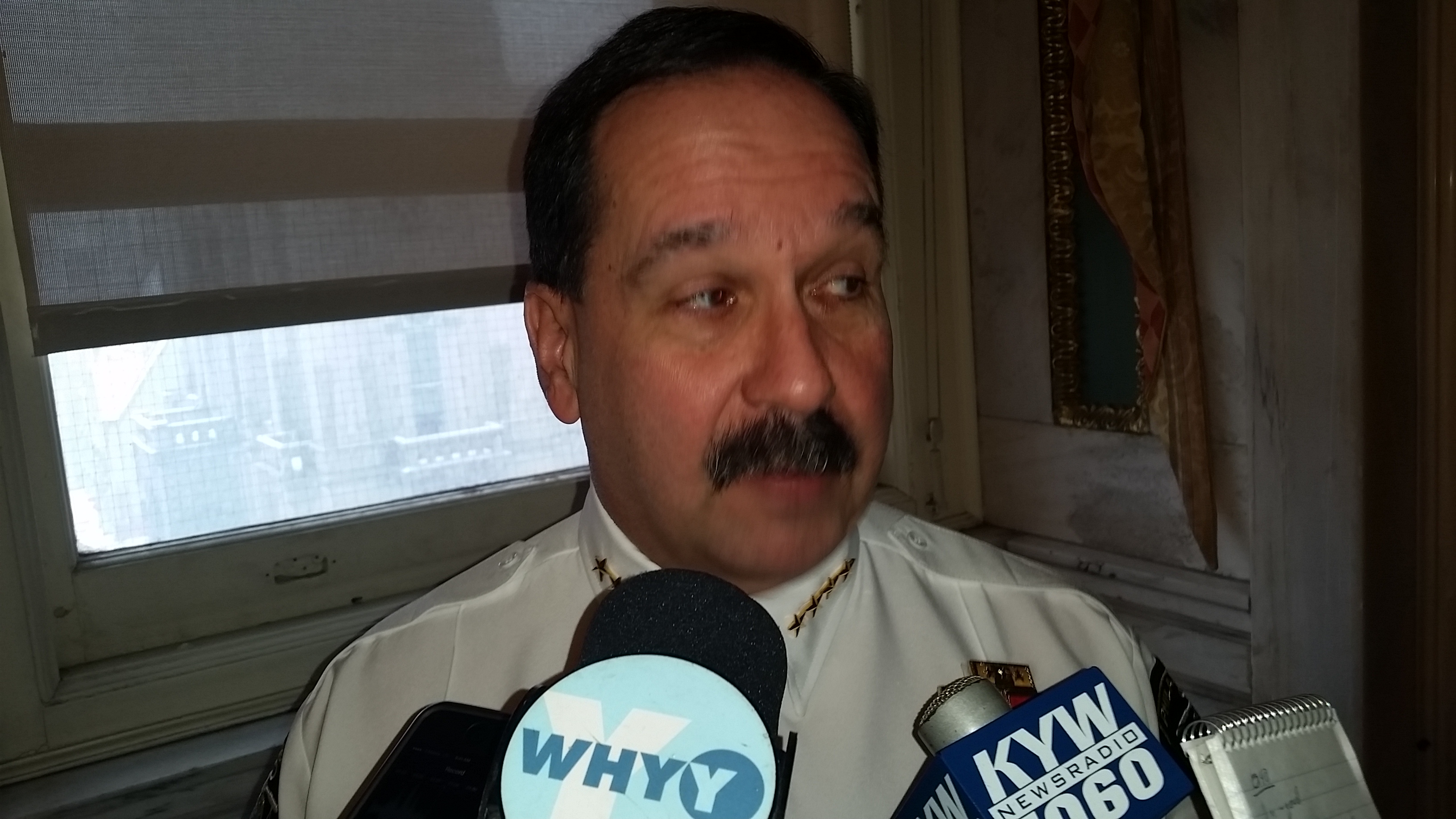  Philadelphia Prisons Commissioner Louis Giorla said there is a dire need to replace the House of Correction in Northeast Philadelphia. (Tom MacDonald/WHYY) 