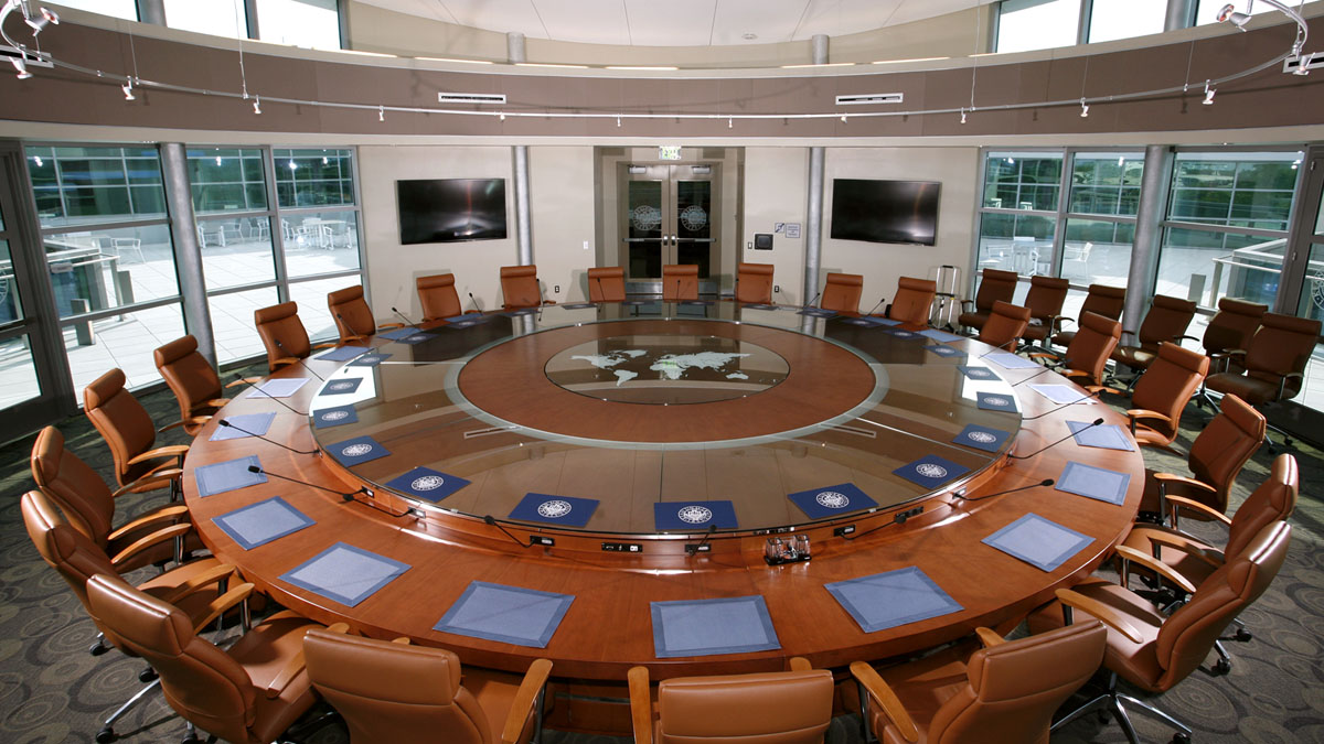  The mixed-media conferencing center at Kean University. (Photo/Kean University)  