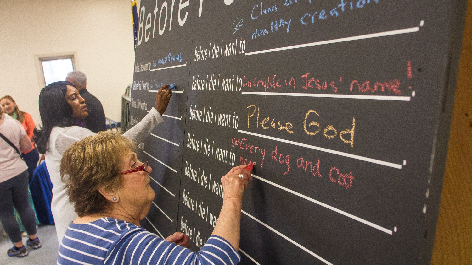 Dot Rouh of Gloucester Township filled in the question, 