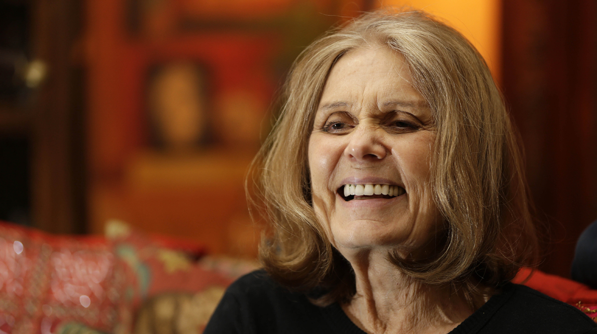  Gloria Steinem is shown in her home in New York in October of 2015. (Seth Wenig/AP Photo, file) 