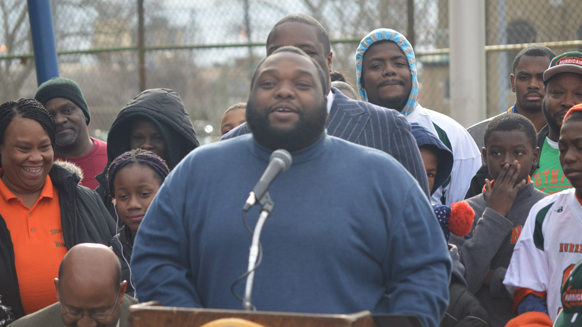  State Rep. Jordan Harris, D-Philadelphia, says he's ready to return to Harrisburg to work out a budget hewing to a framework that all parties agreed to earlier this month. (Tom MacDonald/WHYY) 