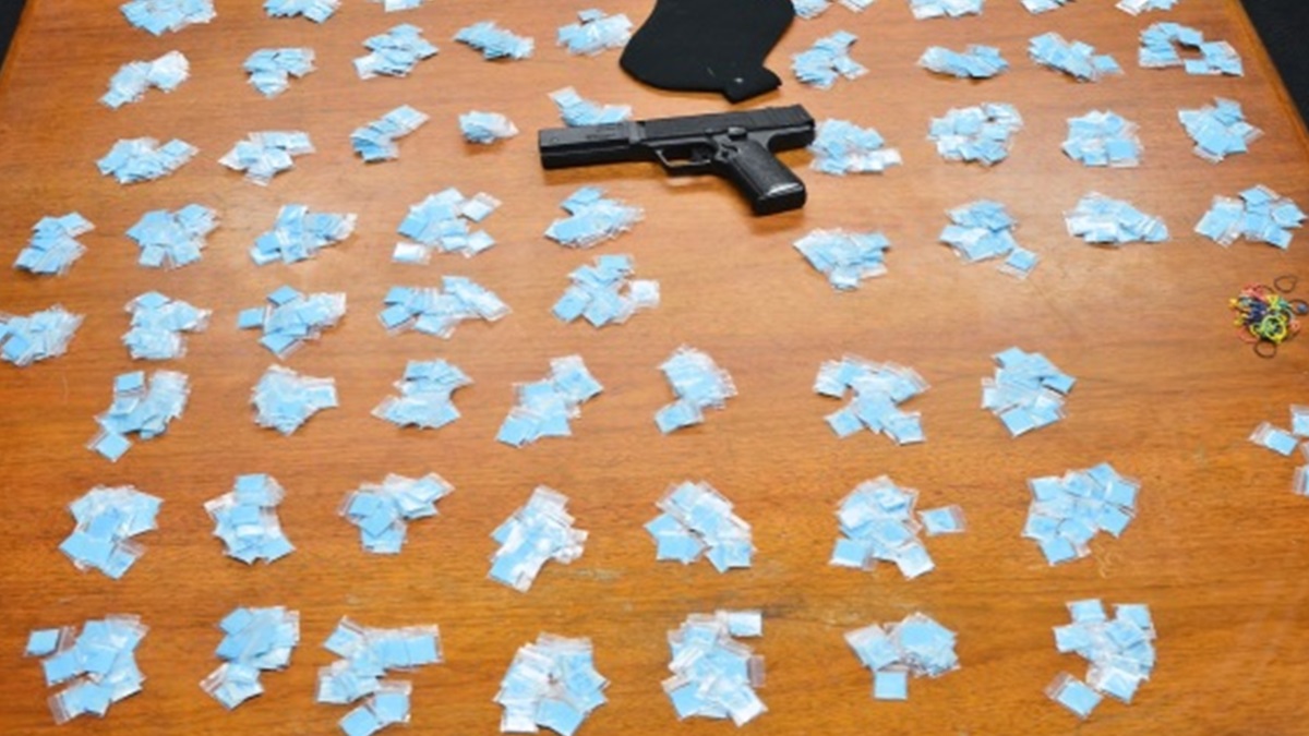  Bags of heroin seized in Wilmington (Photo courtesy Wilmington PD) 