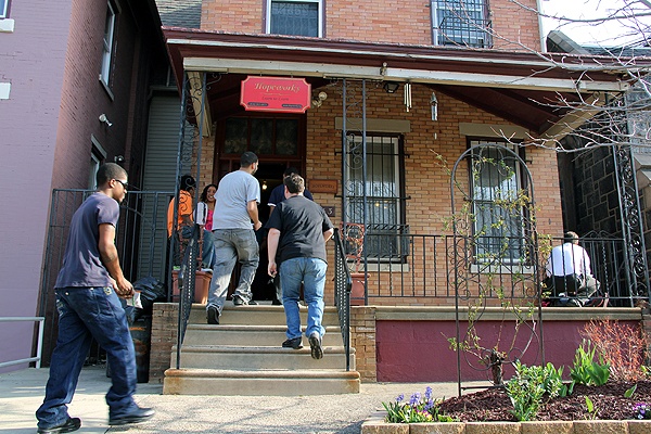 HopeWorks on State Street in Camden provides job training and in some cases housing. (Emma Lee/for NewsWorks)