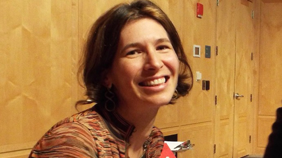  Idra Novey pauses during a signing for her new book, 
