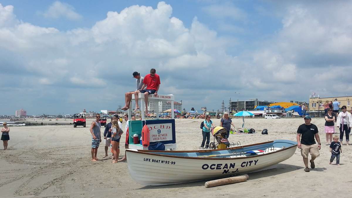 Beach in Ocean City, New Jersey