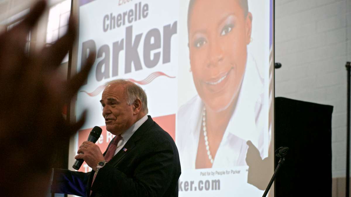  Ed Rendell, the former mayor and governor, spoke at a City Council campaign-launch event on Saturday. (Bas Slabbers/for NewsWorks) 