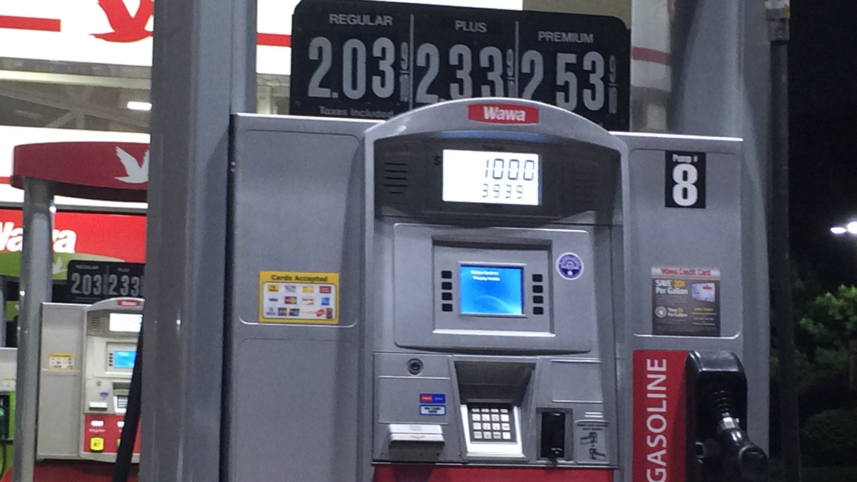 Regular gas in  Jackson
