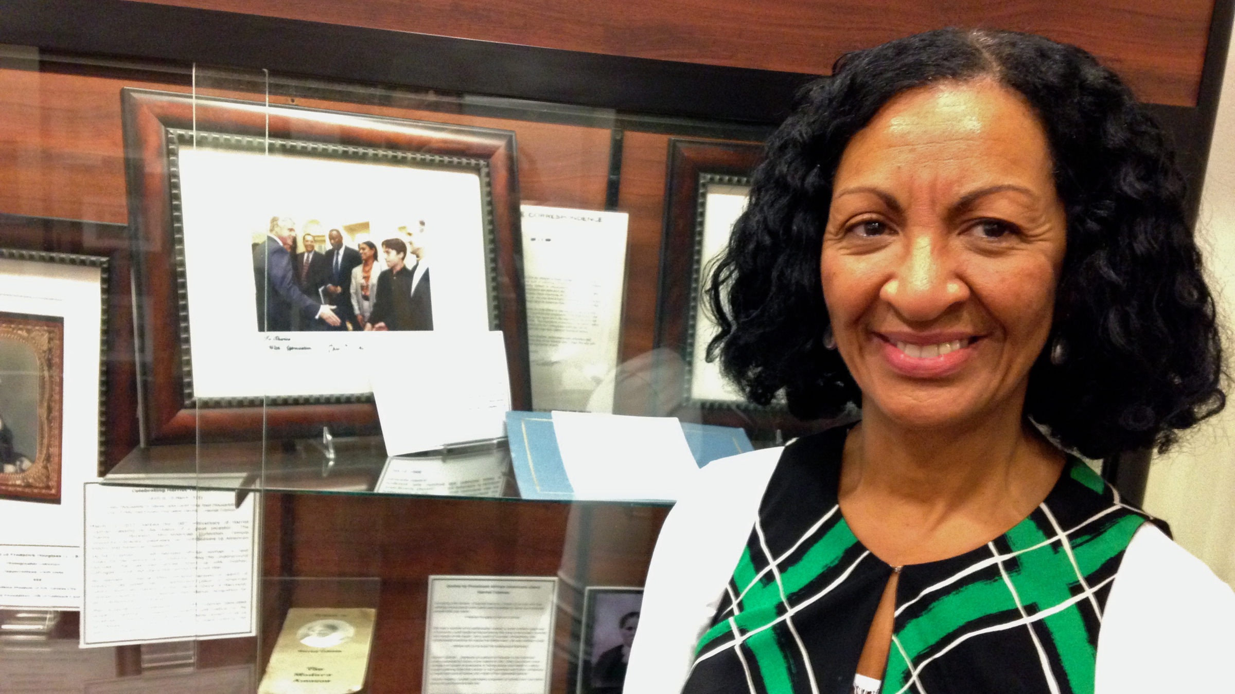 Dr. Diane Turner is the curator of the Charles L. Blockson Afro-American Collection at Temple University. (Jennifer Lynn/WHYY)