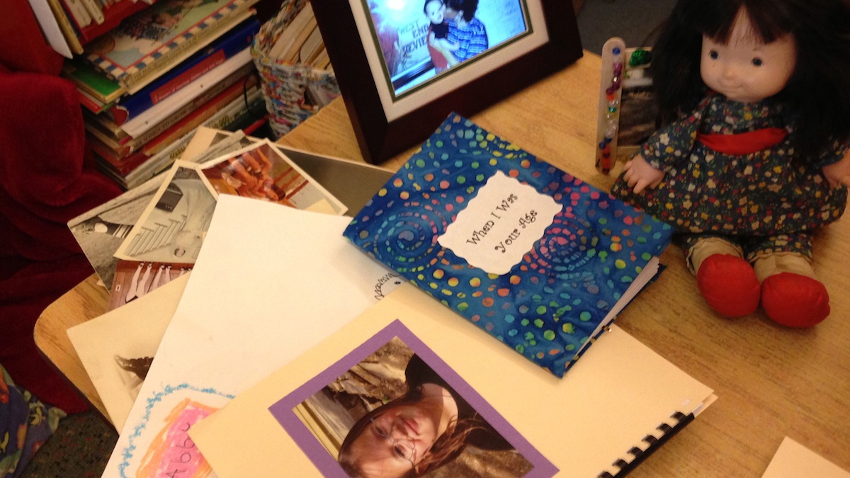  Parts of the 'When I Was Your Age' project. (Courtesy of Jen Bradley) 