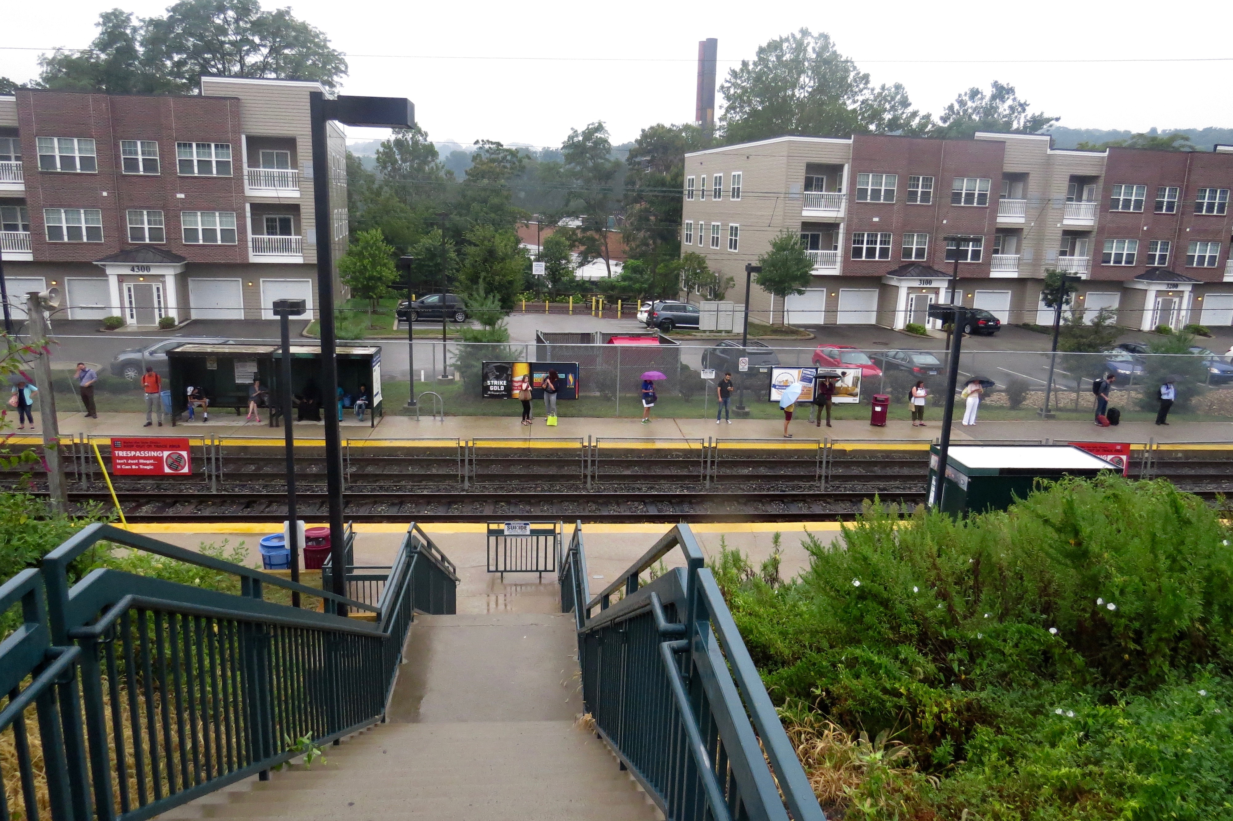 At Ivy Ridge station near Manayunk
