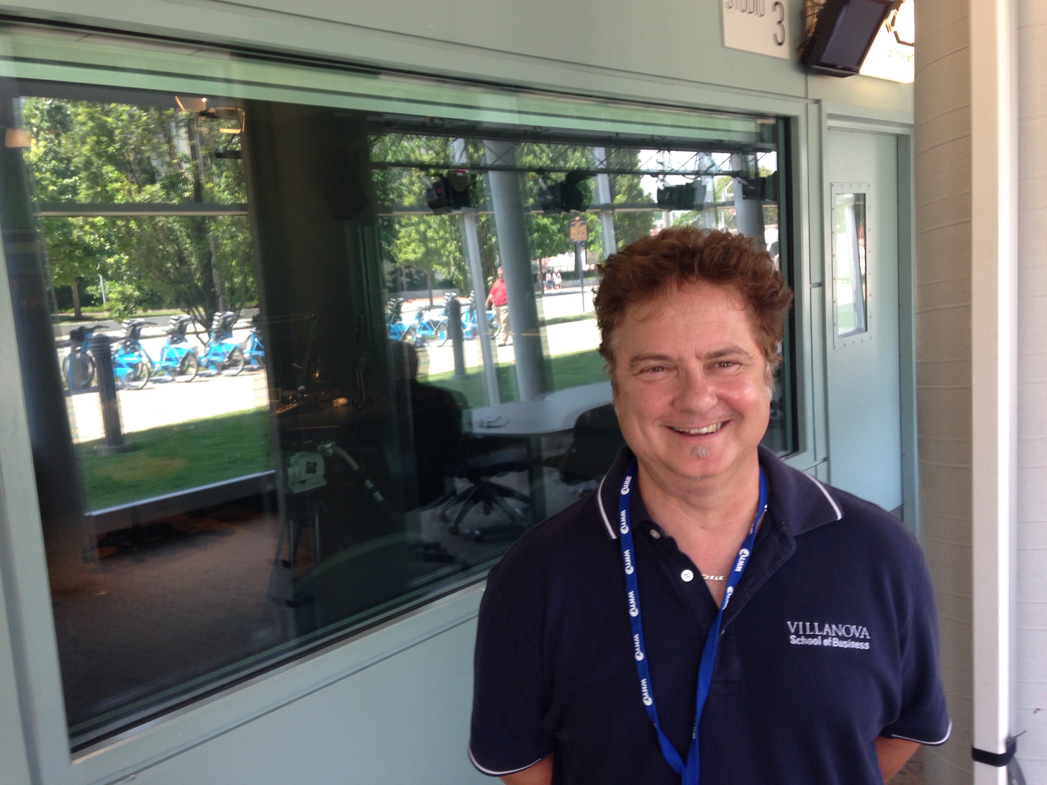 Villanova Business School professor David Fiorenza says that Philadelphia stands to bring in $130 million in revenue during the DNC. (Jennifer Lynn/WHYY)