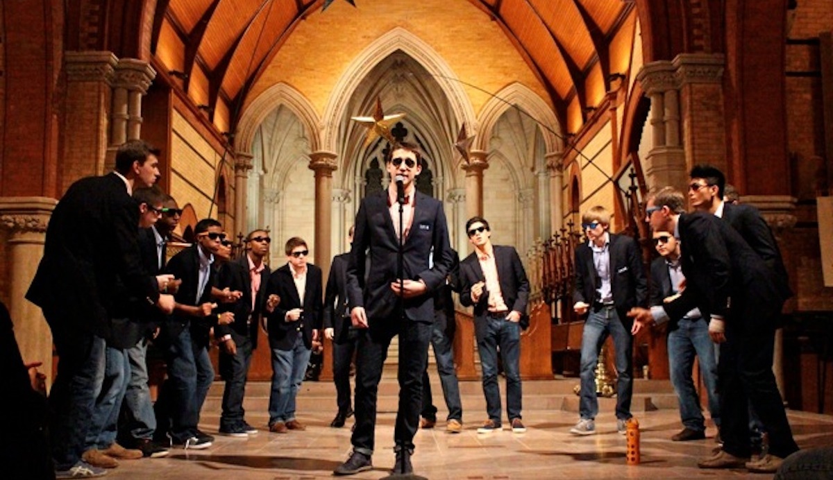  The Hilltones perform at A Capella Night on Saturday. (Courtesy of Jill Saull) 