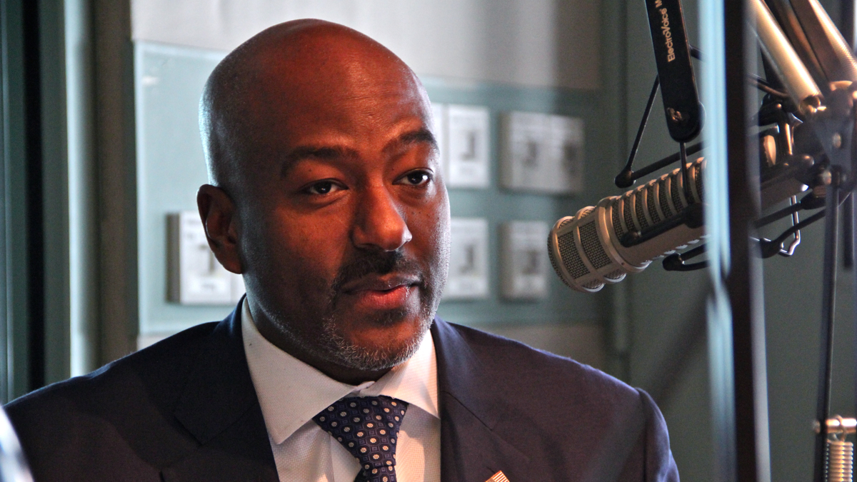  Kevin Johnson is director of Philadelphia Opportunities Industrialization Center. (Emma Lee/WHYY) 