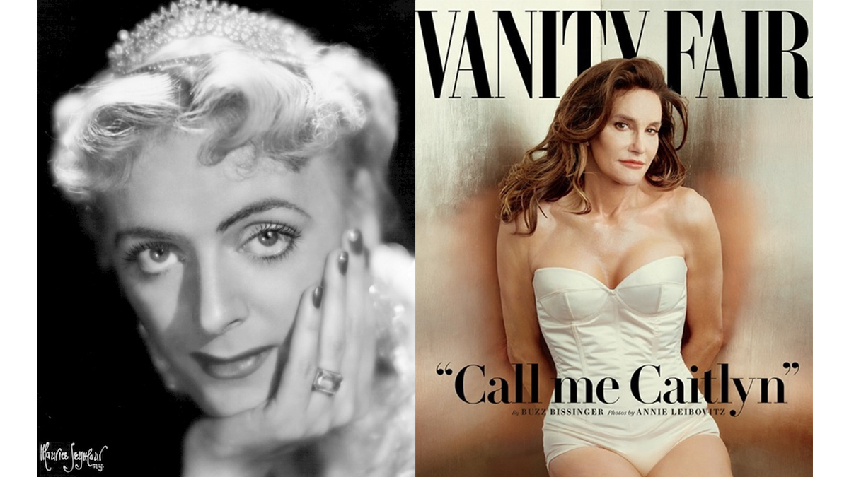  Christine Jorgensen (left) and Caitlyn Jenner (right). 