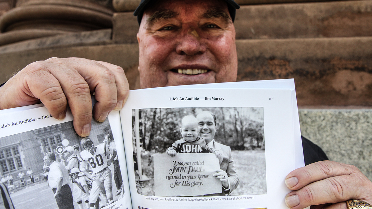 John Murray's son John Paul was born in January of 1979. (Kimberly Paynter/WHYY)