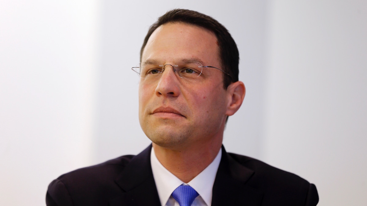 DemocratIc Montgomery County Commissioner Josh Shapiro will face Republican State Sen. John Rafferty in November. (AP FILE)