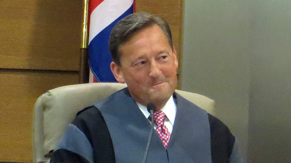  Honorable Andre G.Bouchard welcomes new role(Nichelle Polston/WHYY) 