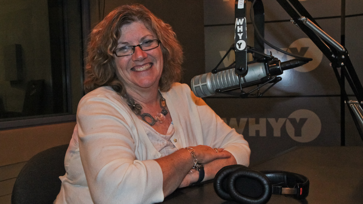  Philadelphia teacher Judy Willner, shown here in the WHYY studios, wrote a letter to Mayor Michael Nutter and Gov. Tom Corbett, saying 