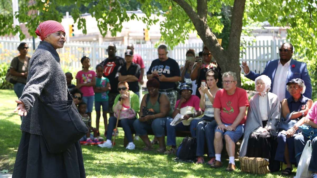  A scene from last year's Juneteenth festival in Germantown. (Natavan Werbock/for NewsWorks, file) 