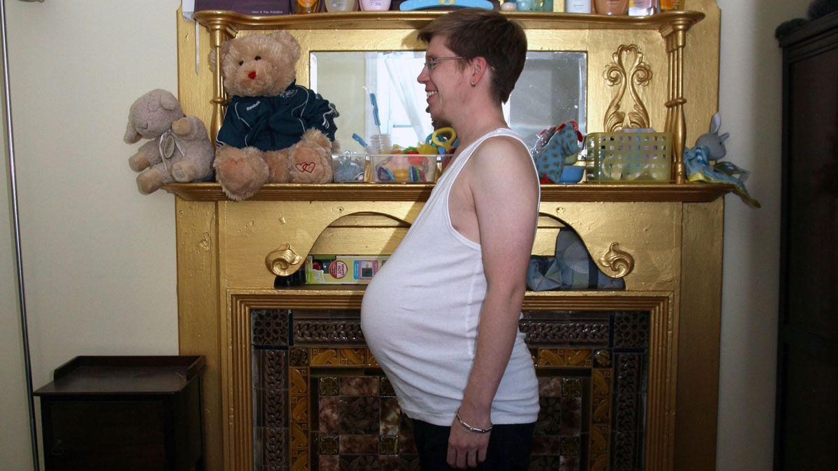 Junior Brainard is a transgender man who carried a baby with his partner