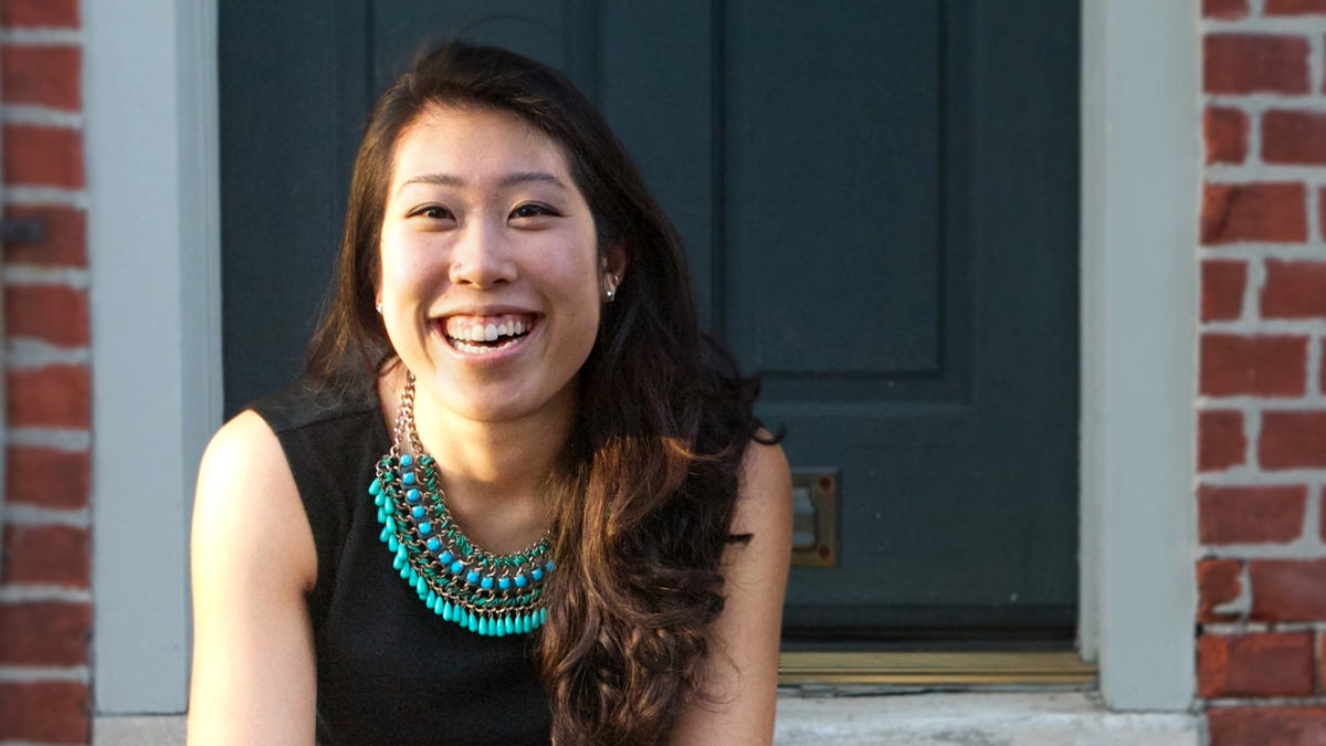 Pediatric nurse-practitioner Kathy Houng recounts a childhood game that had a smashing ending. (Image courtesy of First Person Arts)