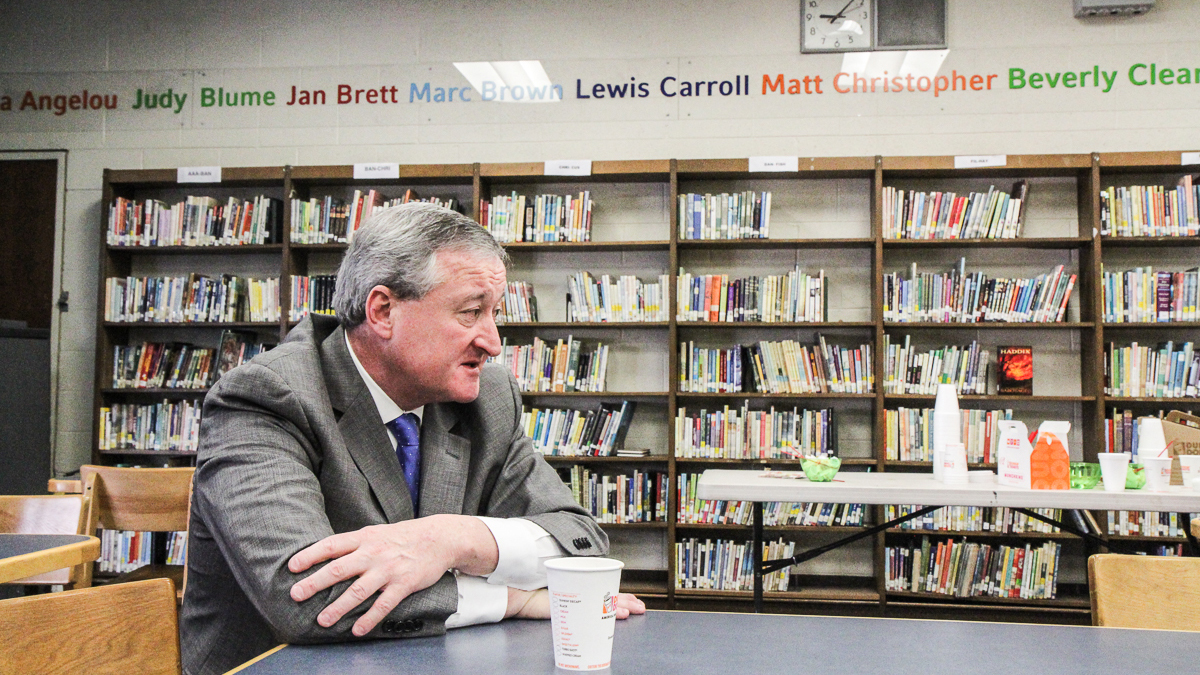  Former City Councilman Jim Kenney is one of six Democratic candidates for mayor running in the May primary. (Kimberly Paynter/WHYY) 