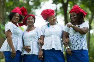 The Liberian Women's Chorus for Change photo by JJ Tiziou.