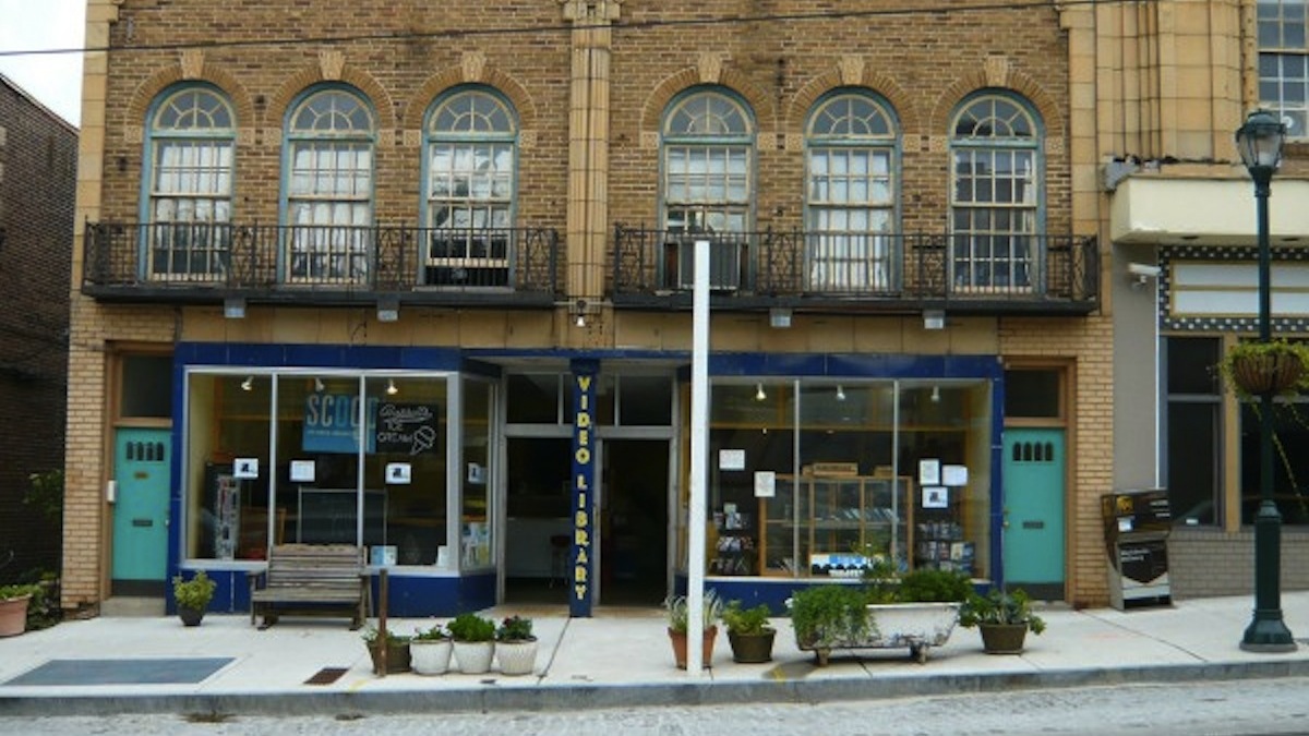  The Video Library on Germantown Avenue is selling off its inventory. Owner David Fellner expects to close up shop by the spring. (Alan Tu/WHYY, file) 