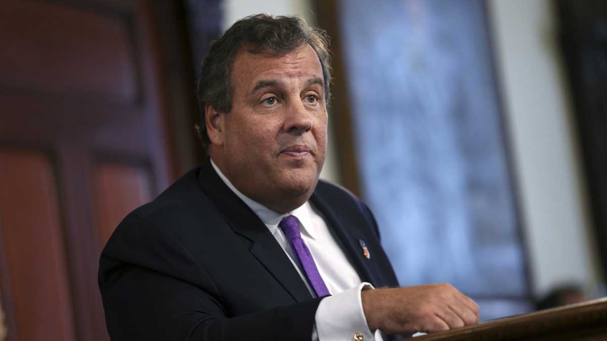 N.J. Gov. Chris Christie is shown in August 2016. (AP Photo/Mel Evans)