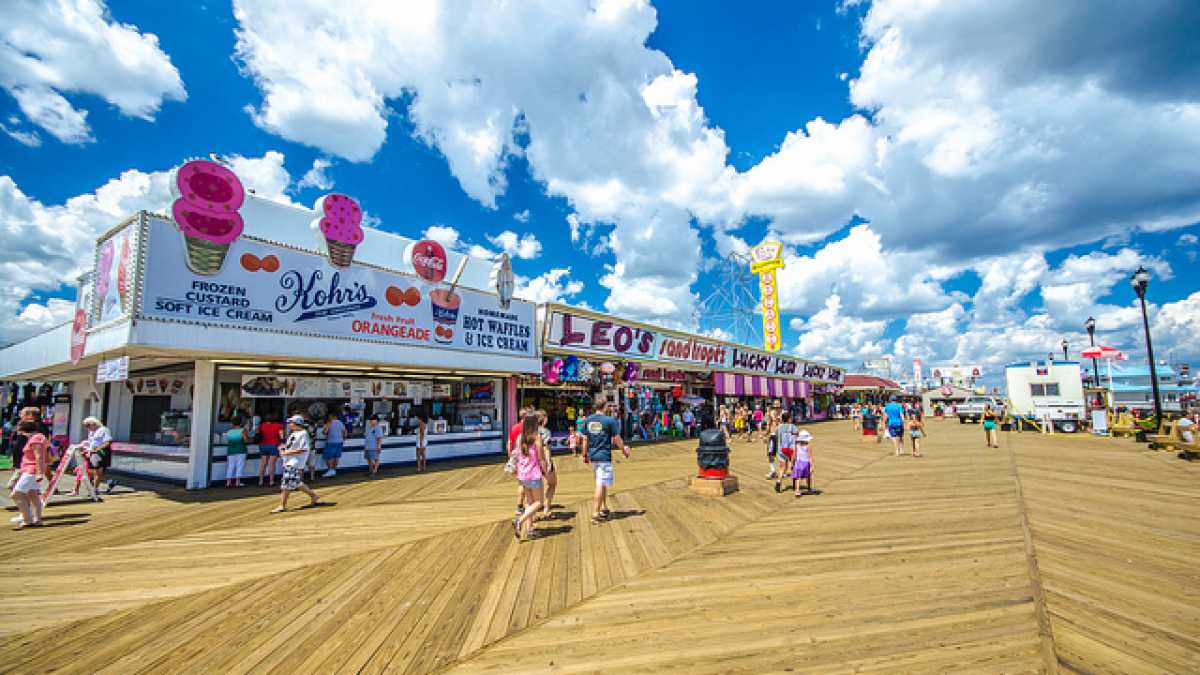  The Seaside Heights boardwalk. (Photo: kjarrett via Flickr) 