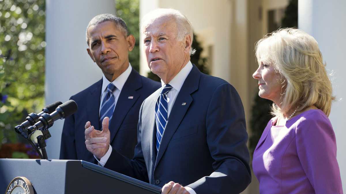 Biden won't run