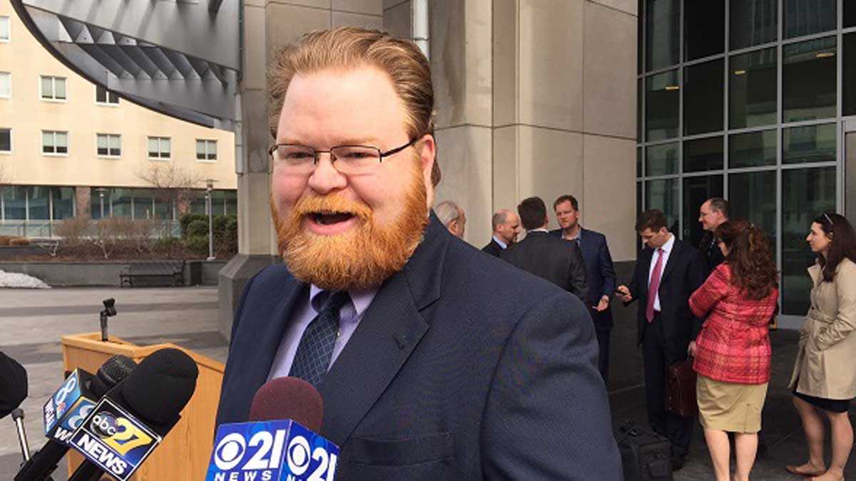  Erik Arneson, a longtime Senate GOP staffer, was appointed in the last days of former Gov. Tom Corbett's term as executive director of the Office of Open Records. Gov. Tom Wolf fired him just days after being sworn in. (NewsWorks file photo) 