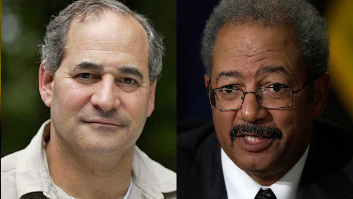 Political consultant Tom Lindenfeld (left) and former U.S. Rep. Chaka Fattah  (Lindenfeld photo via Lindenfeld's Facebook Page / Fattah photo by Matt Rourke