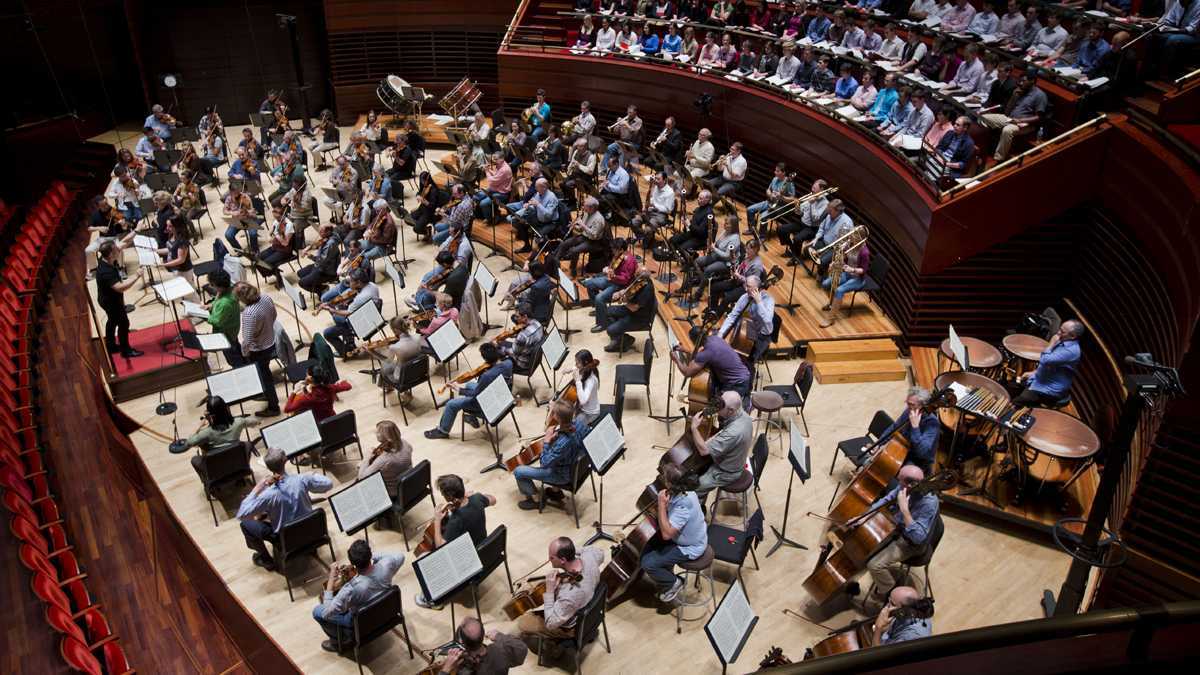 Philadelphia Orchestra musicians went on strike Friday evening as the audience waited for the Opening Night Gala performance. (AP file photo)