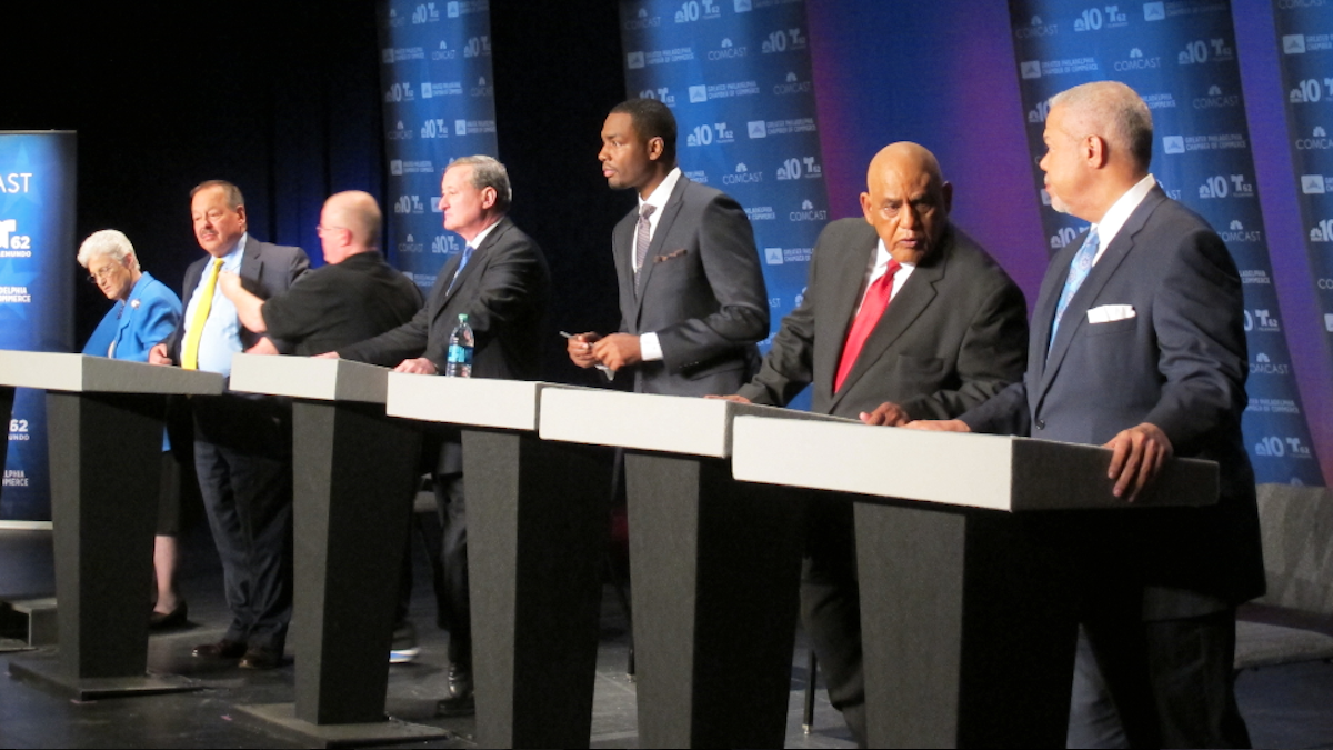  The Democratic candidates in May's mayoral election collectively spent a lot of money. (NewsWorks/file art) 