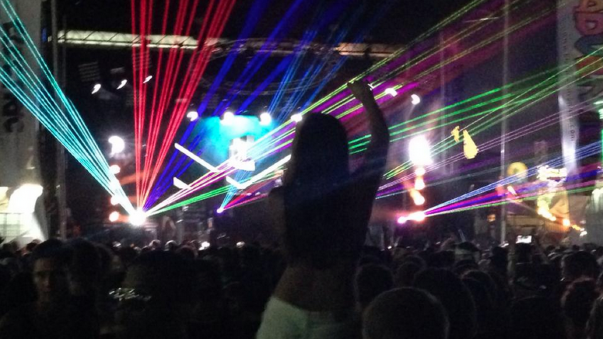  A scene from the Electric Adventure dance music festival in Seaside Heights on Sunday, August 2. (Photo: Jim Abels Photography) 
